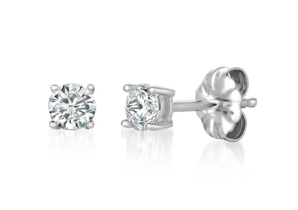 .25ct Brilliant Stud Earrings in Platinum