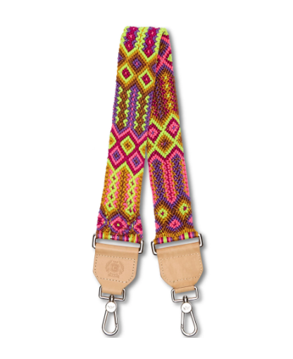 Bubbles Wide Woven Shoulder Strap