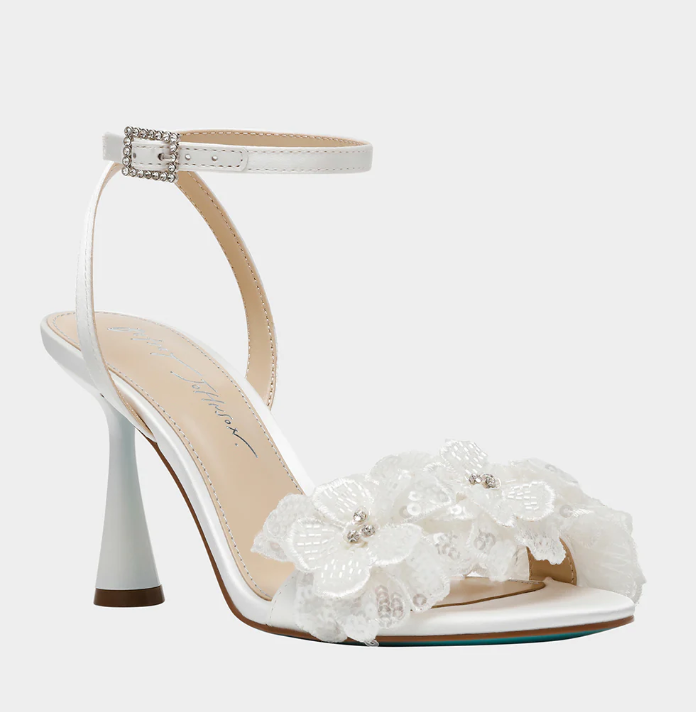 Cali Strappy Heel- Ivory