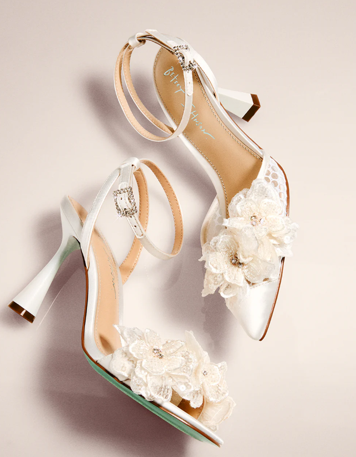 Cali Strappy Heel- Ivory - 6