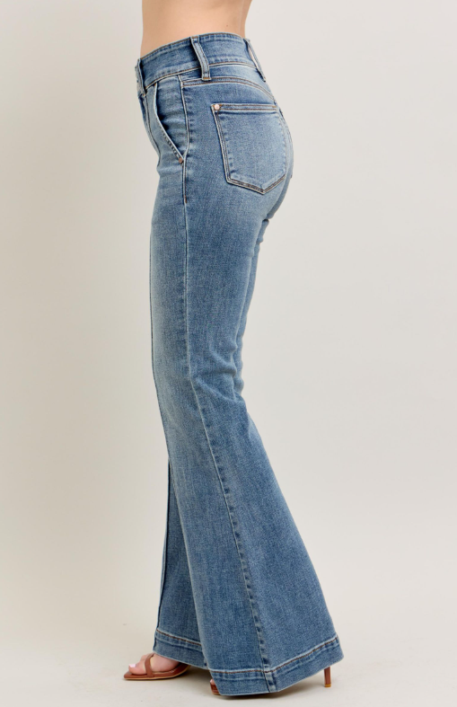 Hw Trouser Flare Pant