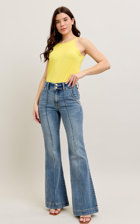 Hw Trouser Flare Pant