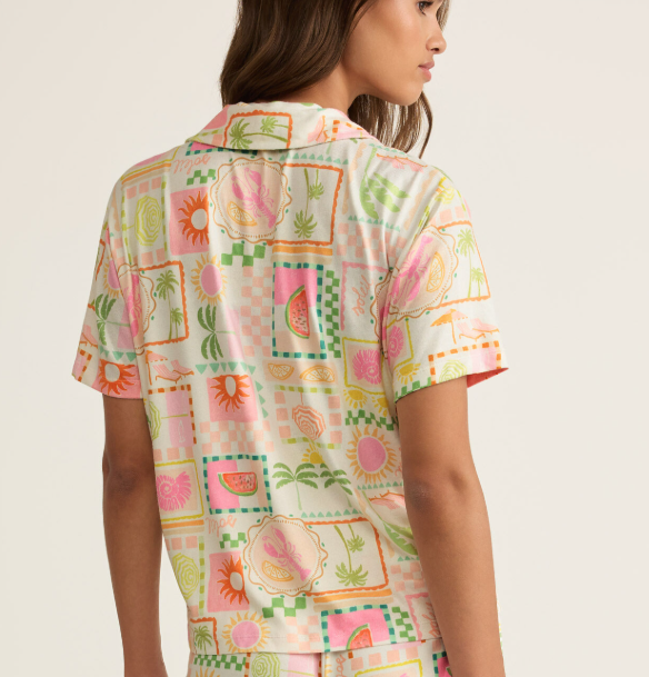 Beach Days Soleil Shirt- White