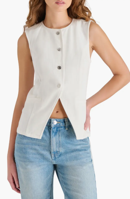 Wesley Top - White - M