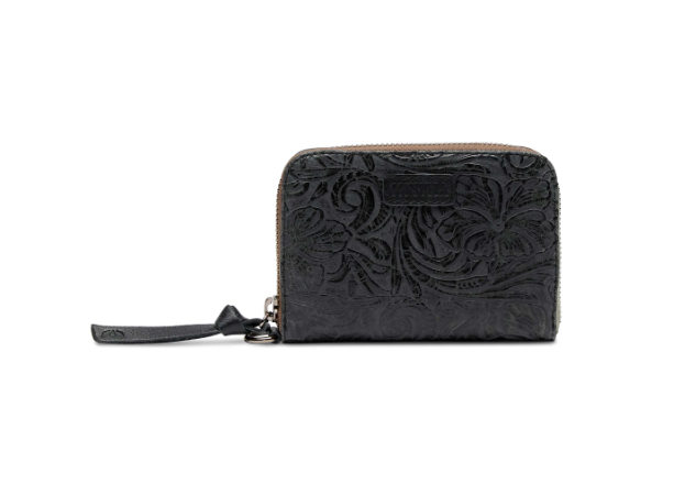 Steely Zippy Wallet