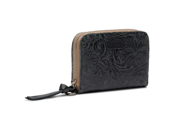 Steely Zippy Wallet