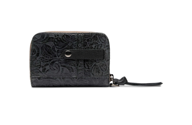 Steely Zippy Wallet