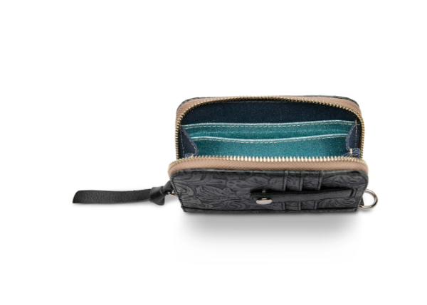 Steely Zippy Wallet