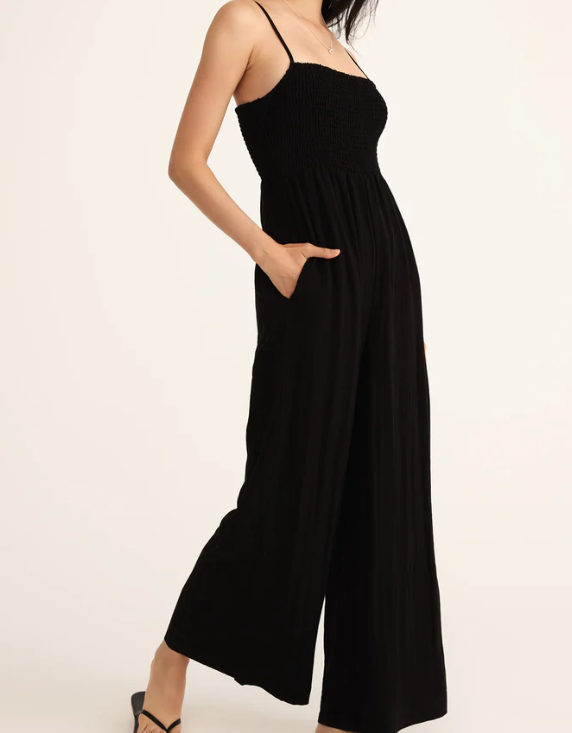 Beachside Jumpsuit - Black