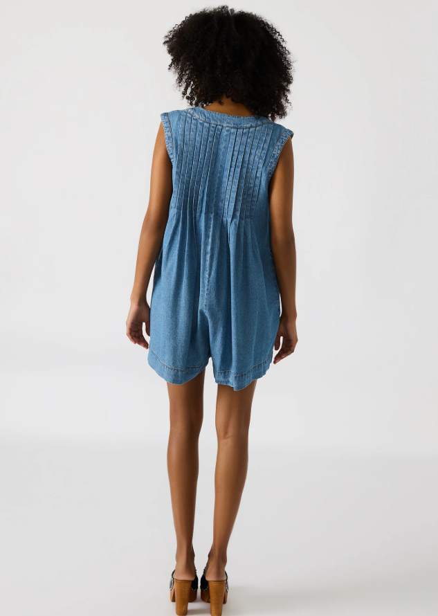 Mick Romper- Bijou Blue