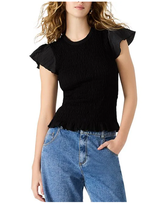 Cecilie Top- Black - S