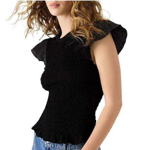 Cecilie Top- Black - S
