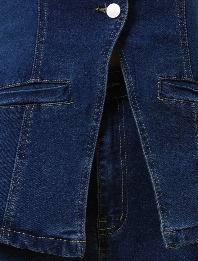 Bari Top- Denim