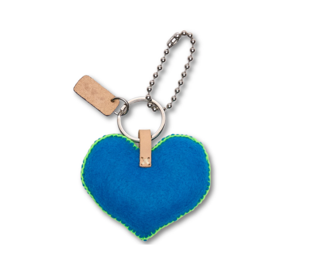 Turquoise Corazon Grande Charm