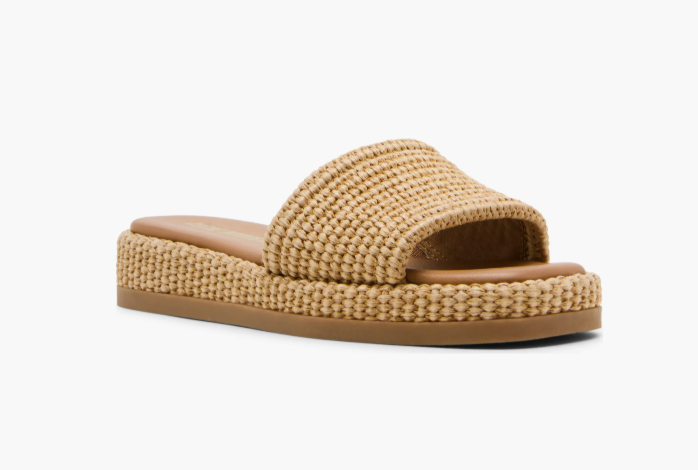 Boardwalk Sandal - Natural Raffia - 9