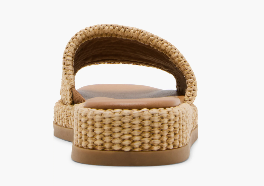 Boardwalk Sandal - Natural Raffia