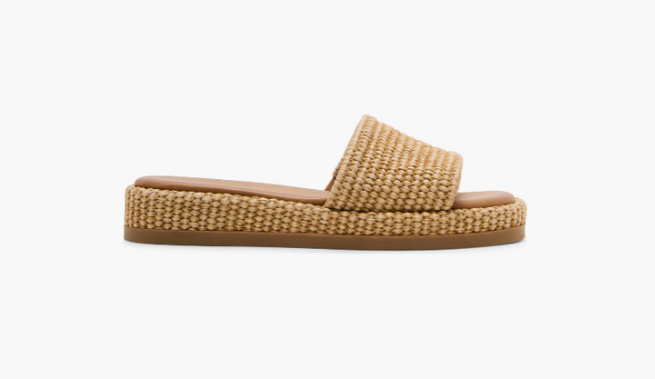 Boardwalk Sandal - Natural Raffia