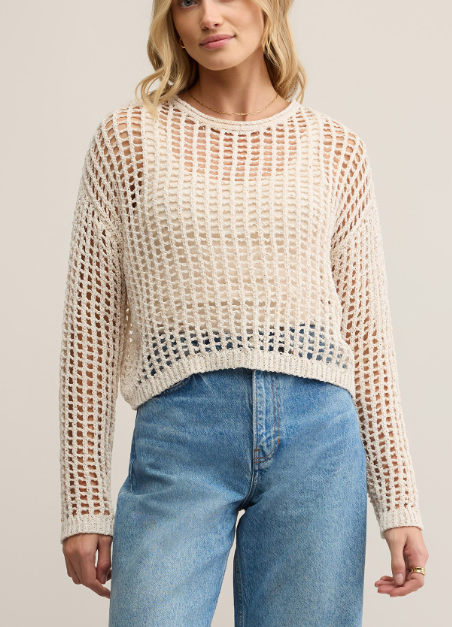 Felix Sweater - Crystal - Lg