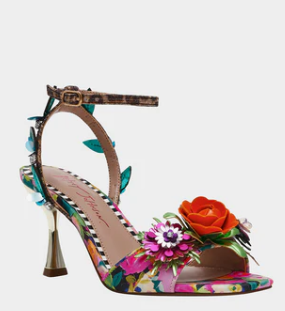 Karra Heel- Multi Floral - 8