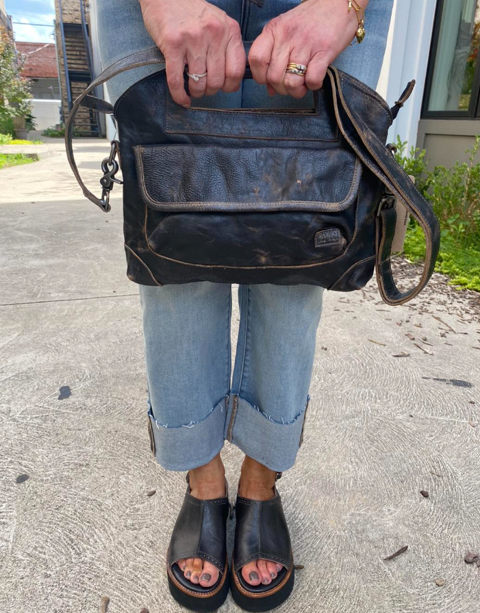 Greenway Crossbody - Black Lux
