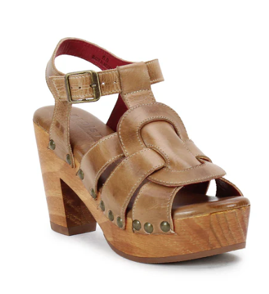 Caitlin ii Wedge- Tan Rustic