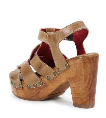Caitlin ii Wedge- Tan Rustic - 6