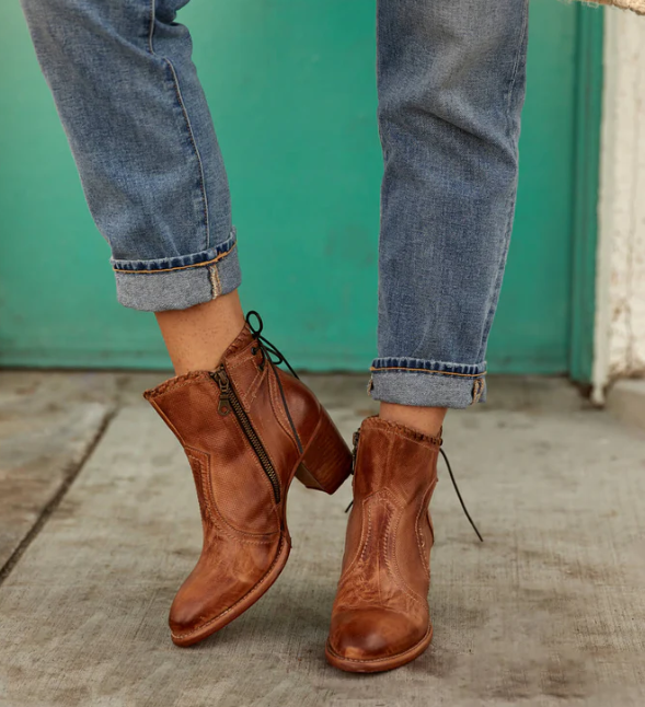 Bia Bootie - Tan Dip Dye - 7