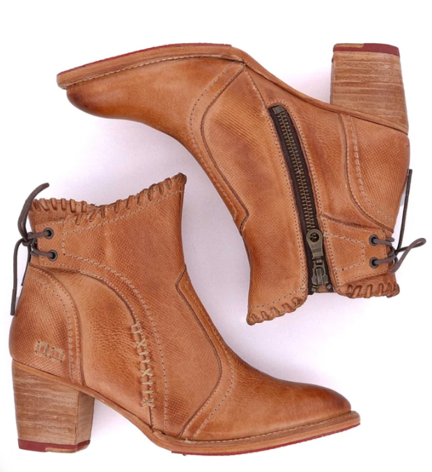 Bia Bootie - Tan Dip Dye