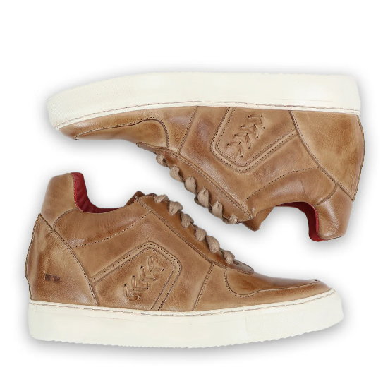 Andromeda Hightop Sneaker - Tan Rustic - 6