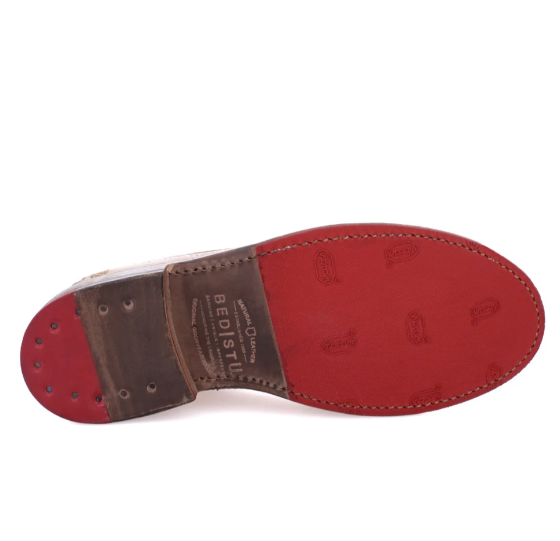 Lita Wingtip Flat Shoe - Tan Rustic - 6