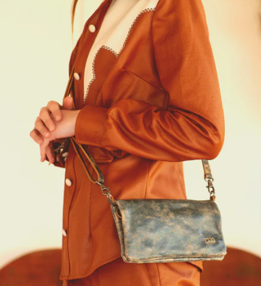 Cadence Crossbody - Black Lux
