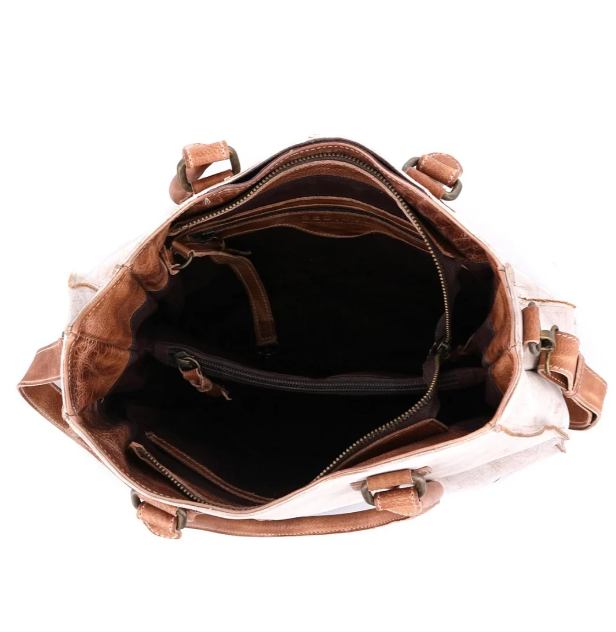 Bruna Purse - Tan Rustic Nectar Lux