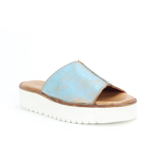 Fairlee Platform Sandal - B. Blue Lux