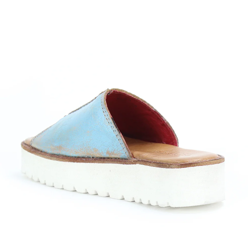 Fairlee Platform Sandal - B. Blue Lux - 6