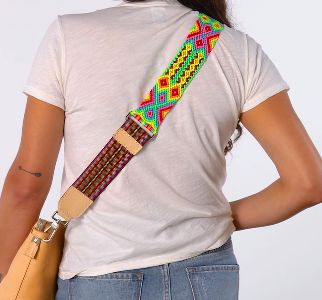 Mai Tai Wide Woven Shoulder Strap