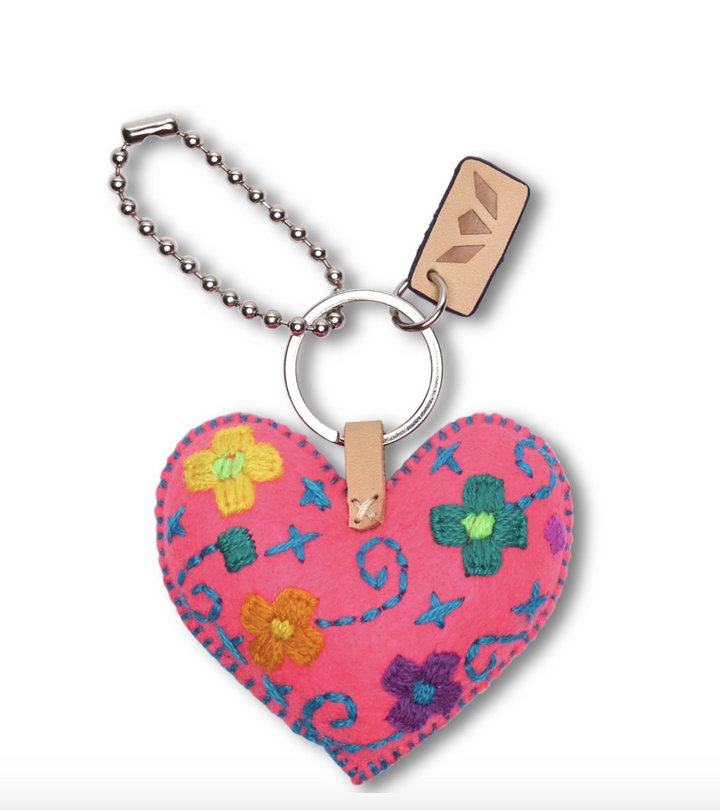 Pink Corazon Grande Charm