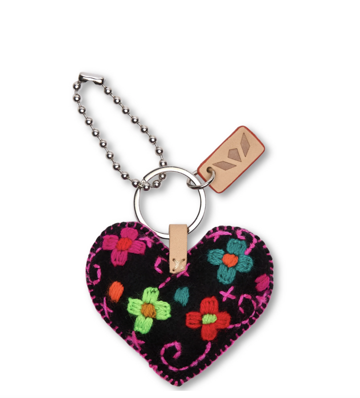 Black Corazon Grande Charm
