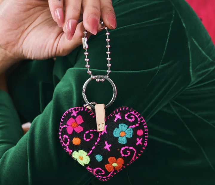 Black Corazon Grande Charm