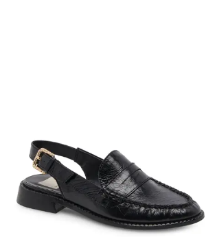 Hardi Slingback Loafer - Black