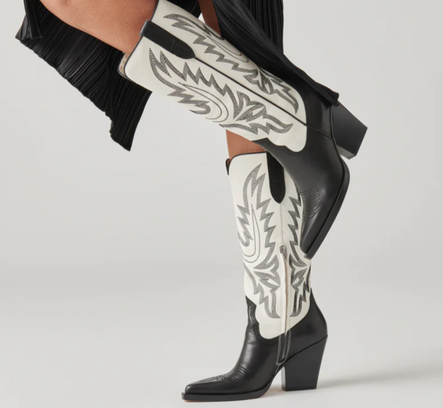 Blanch Boot - Blk/Wht - 9.5