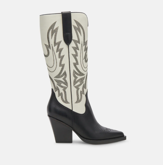 Blanch Boot - Blk/Wht