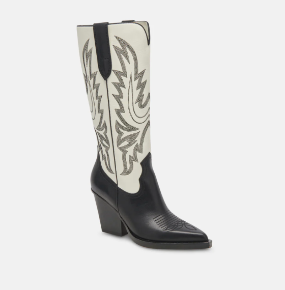 Blanch Boot - Blk/Wht
