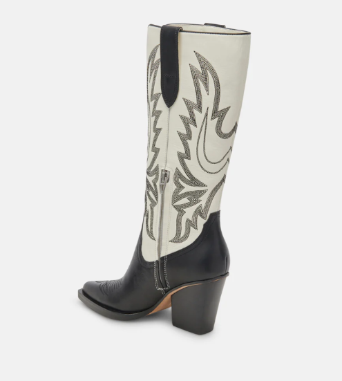 Blanch Boot - Blk/Wht