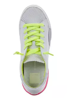 Zina Neon Multi Leather Sneaker - 6.5