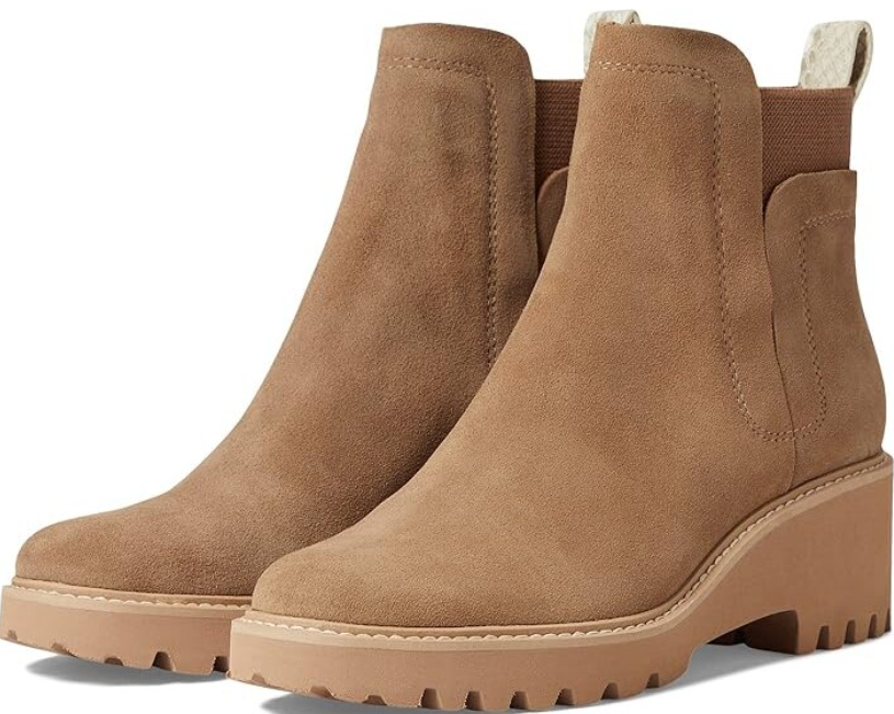 Huey Suede Bootie - Mushroom - 8.5