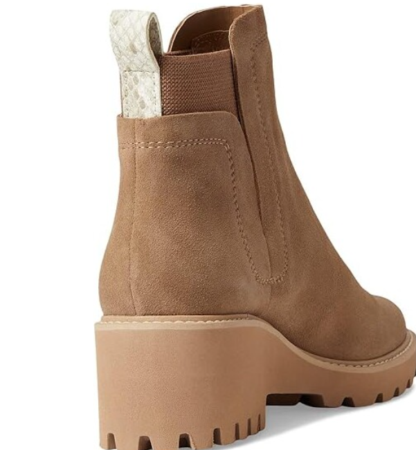 Huey Suede Bootie - Mushroom - 8.5