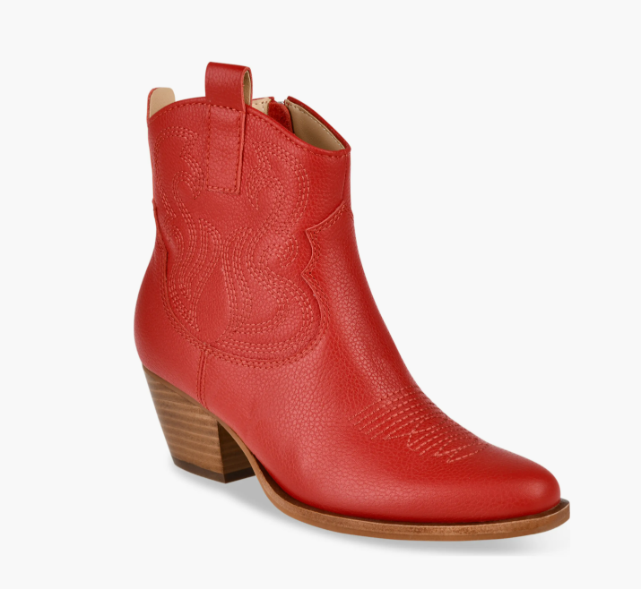 Shania H2O Leather Boot - Cherry