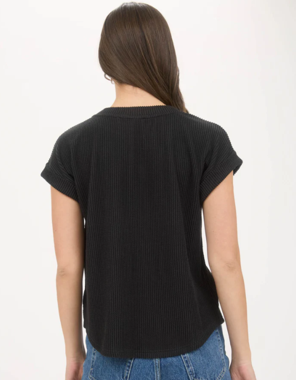 Texas Knit Tee- Black