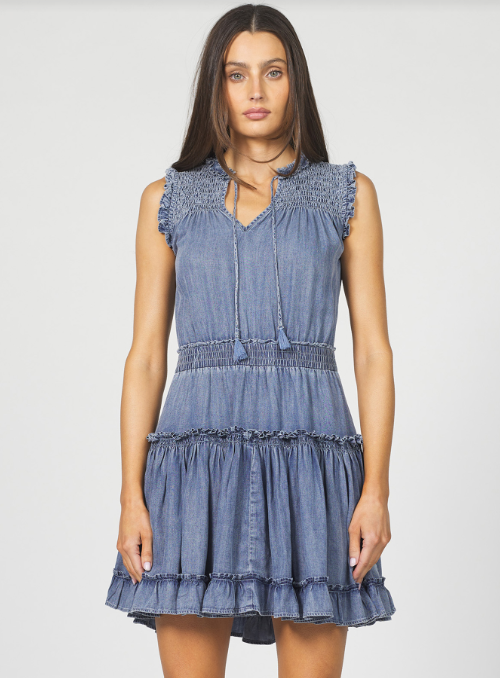 Melodie Dress- Independence Blue - L