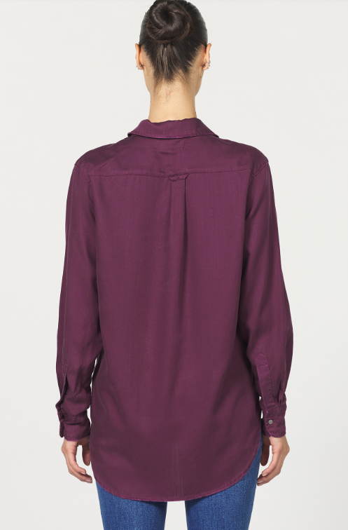 Galina Button Up Top- Fig